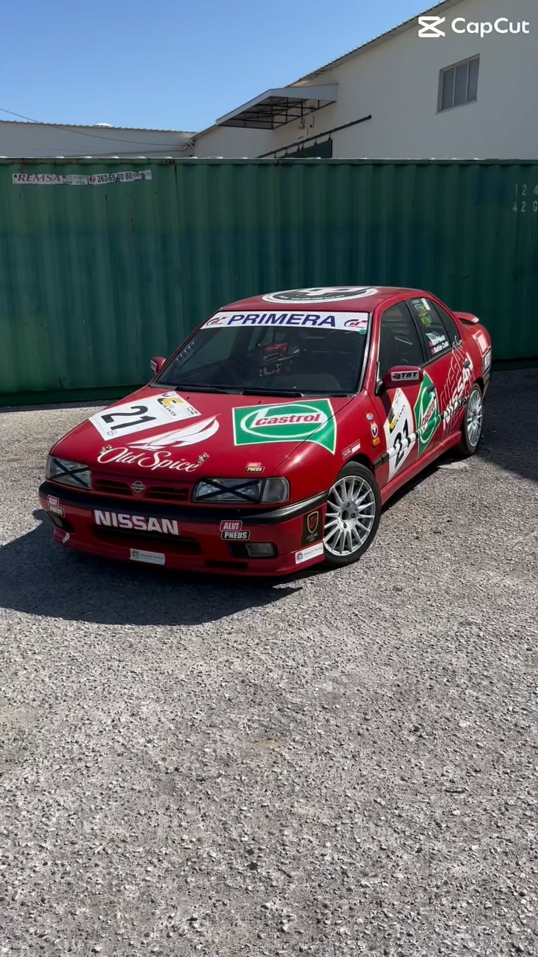 Nissan Primera P10 — Viatura de competição