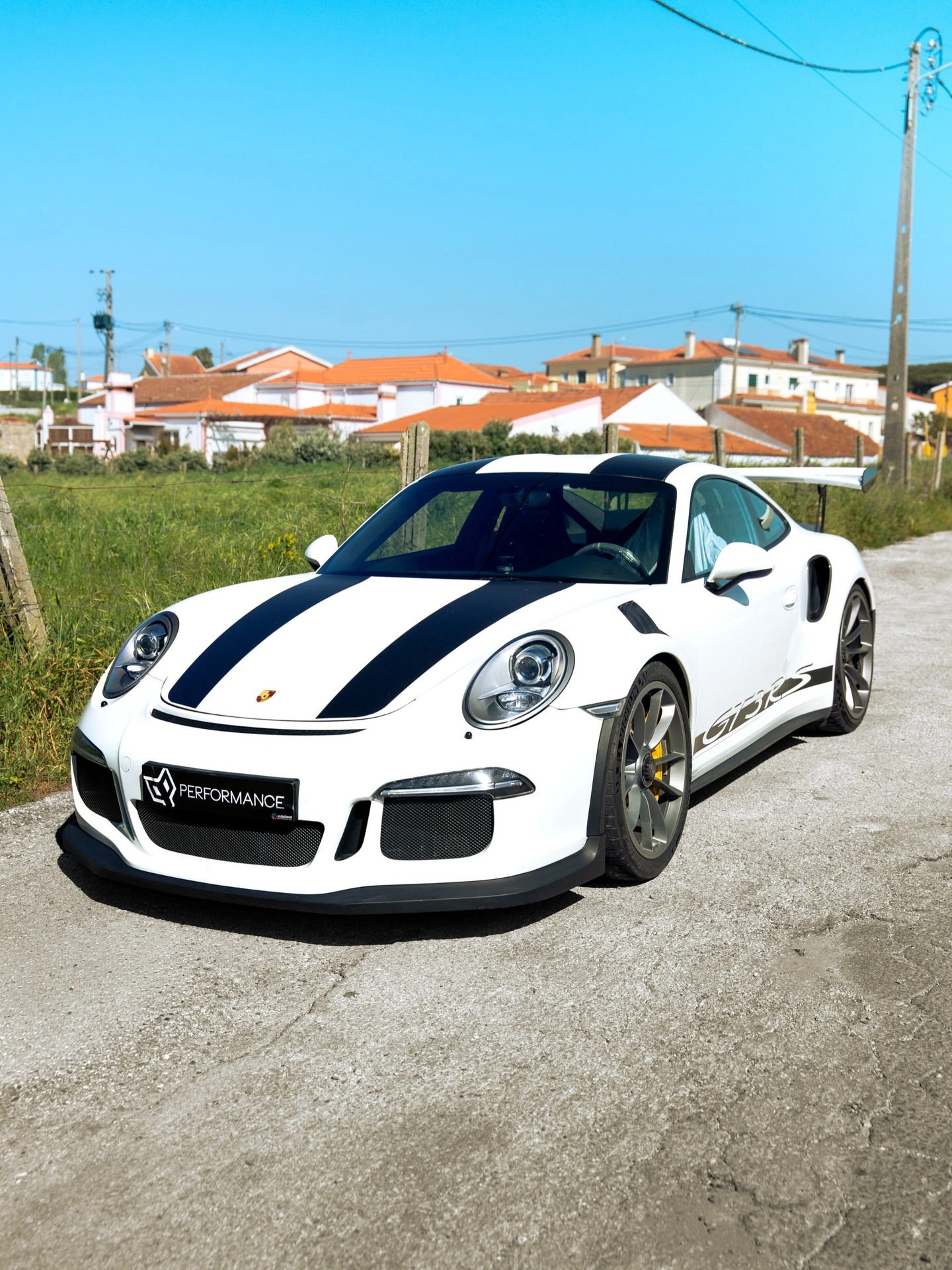 Porsche 911 GT3 RS — Configuração White & Black